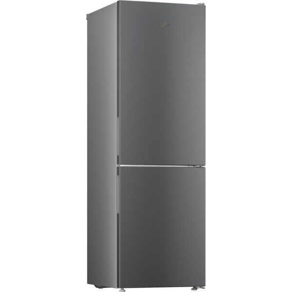 Whirlpool Lodówka z zamrażarką Wolnostojące WPC 84I XP New Silver – ARC 1035 Dwudrzwiow(y)a Perspective