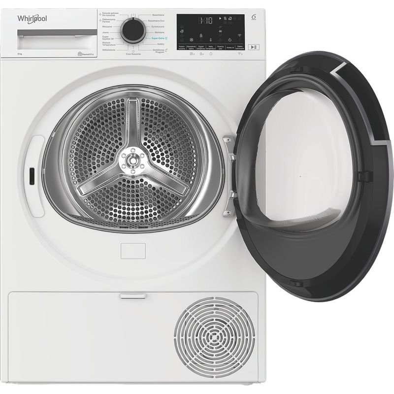 Whirlpool Suszarka C WD 86M WBS PL Biel Frontal open