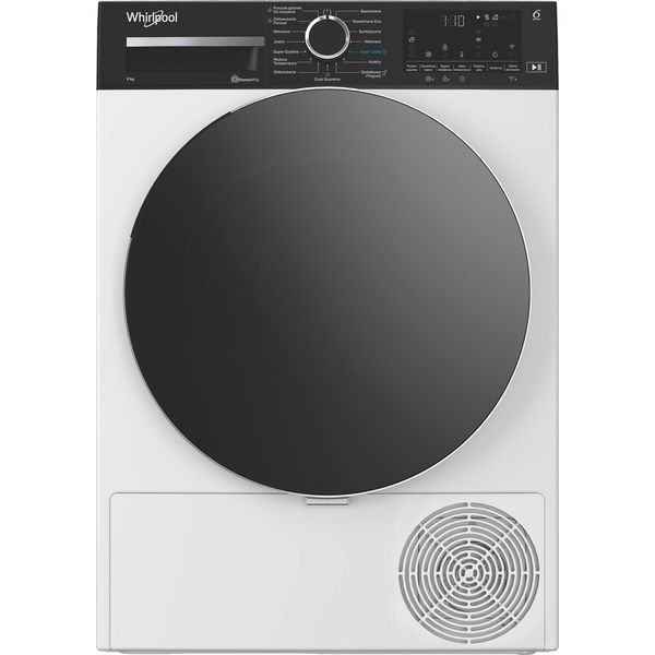 Whirlpool Suszarka MX WD 95M WBR PL Biel Frontal