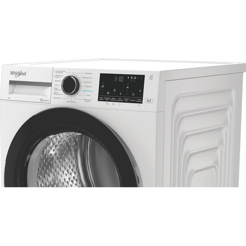 Whirlpool Suszarka C WD 86M WBS PL Biel Lifestyle control panel