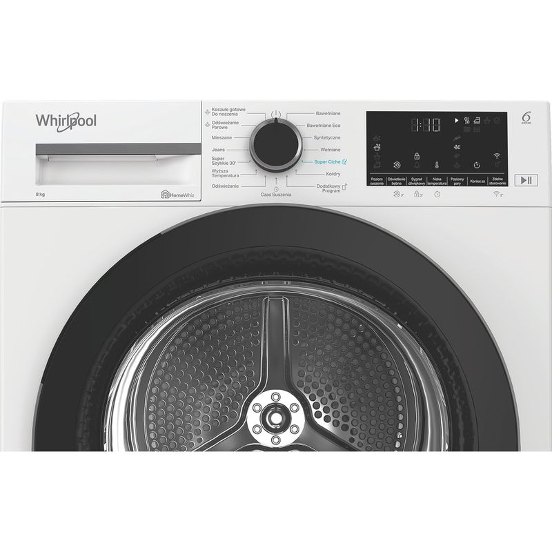 Whirlpool Suszarka C WD 86M WBS PL Biel Control panel