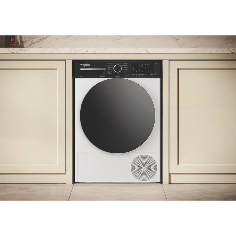 Whirlpool Suszarka MX WD 95M WBR PL Biel Lifestyle frontal