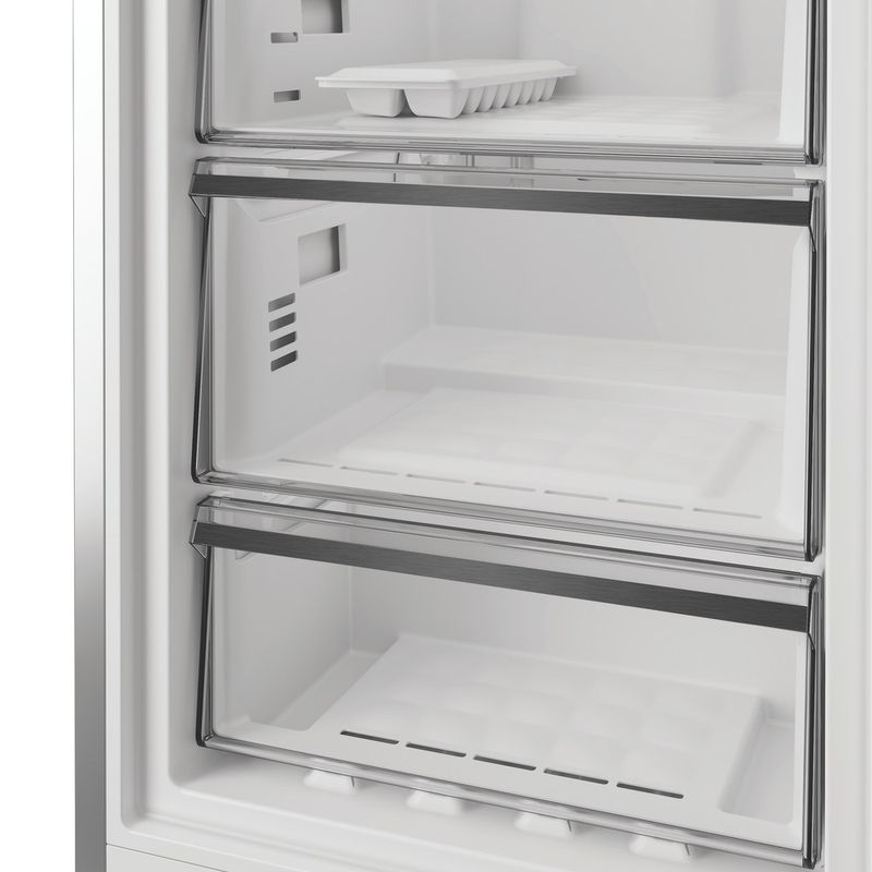 Whirlpool Lodówka z zamrażarką Wolnostojące WPC 84I XP New Silver – ARC 1035 Dwudrzwiow(y)a Drawer