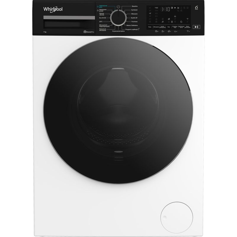 Whirlpool Pralka Wolnostojące WAM 764WKBC PL Biel Ładowany od frontu A Frontal