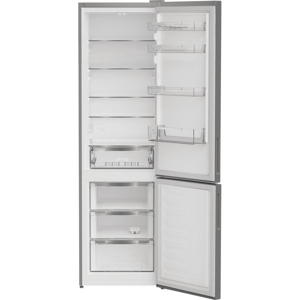 Indesit Lodówka z zamrażarką Wolnostojące INKS 1401 S4E New Silver – ARC 1035 Dwudrzwiow(y)a Frontal open