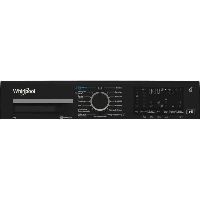 Whirlpool Pralka Wolnostojące WAM 764WKBC PL Biel Ładowany od frontu A Program