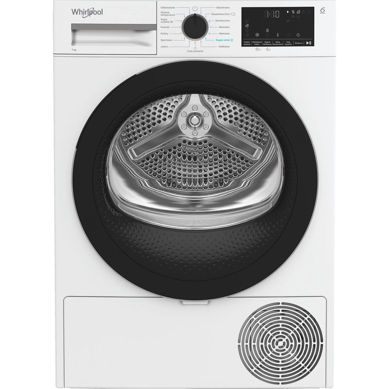 Whirlpool Suszarka C WSD 74M WBS PL Biel Frontal