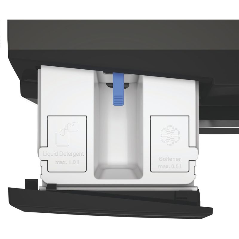 Whirlpool Pralka Wolnostojące MXWM 07G ADS PL Szary Manhattan Ładowany od frontu A Drawer