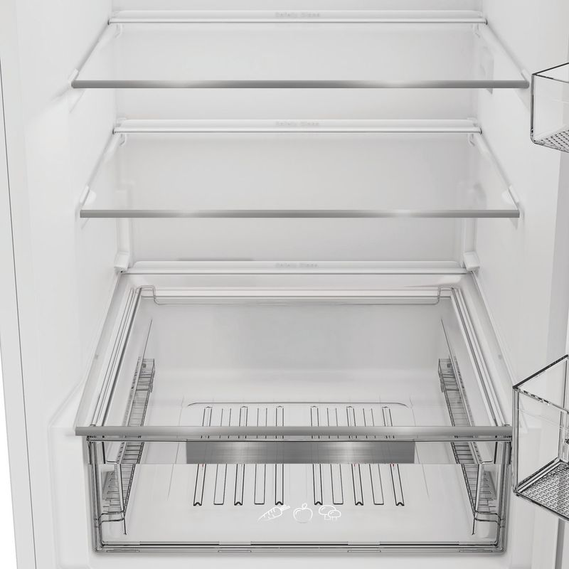 Indesit Lodówka z zamrażarką Wolnostojące INKS 1401 S4E New Silver – ARC 1035 Dwudrzwiow(y)a Drawer
