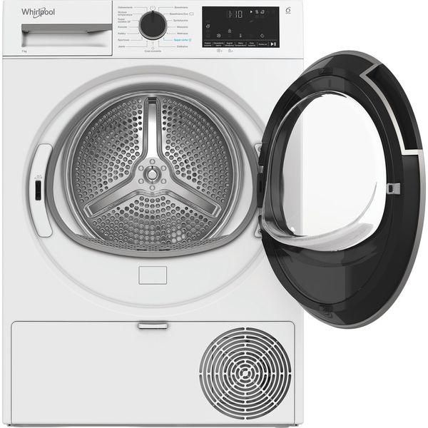 Whirlpool Suszarka C WSD 74M WBS PL Biel Frontal open