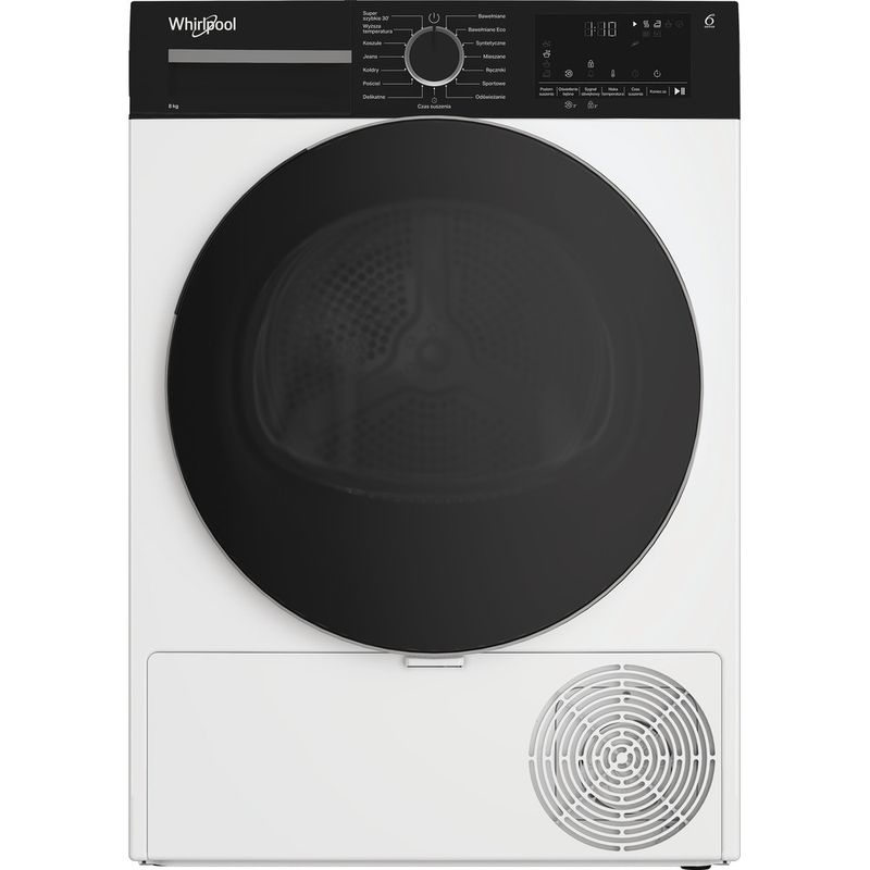 Whirlpool Suszarka MX WSD 83M WBS PL Biel Frontal
