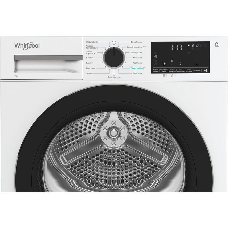 Whirlpool Suszarka C WSD 74M WBS PL Biel Control panel