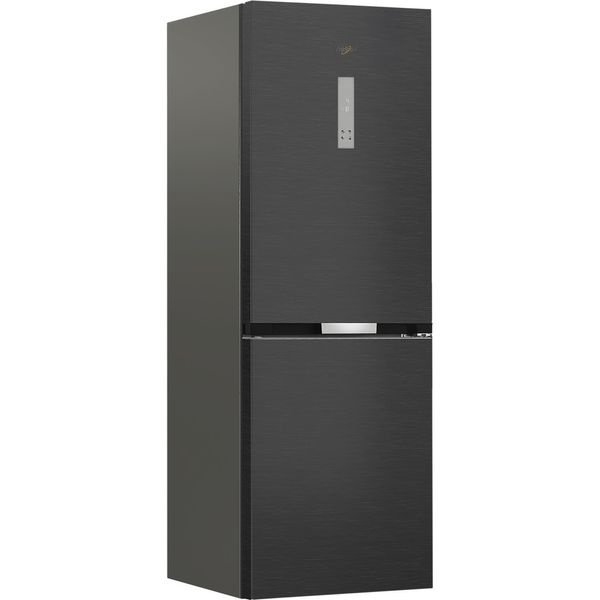 Whirlpool Lodówka z zamrażarką Wolnostojące WHK 26363 XBR5E ARC 764 Manhattan Gray Dwudrzwiow(y)a Perspective