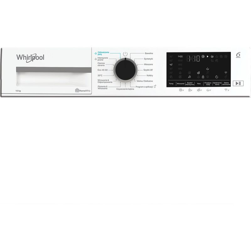 Whirlpool Pralka Wolnostojące WAM 09WB PL Biel Ładowany od frontu A Program