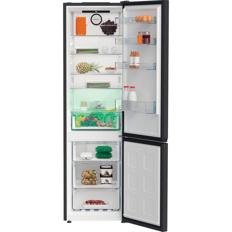 Beko Chłodziarko-zamrażarka Wolnostojące B3RCNA404HXBR New Silver – ARC 1035 Dwudrzwiow(y)a Lifestyle frontal open