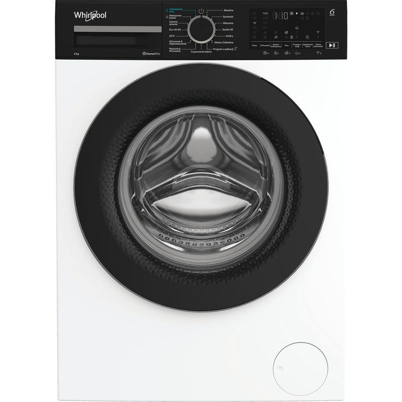 Whirlpool Pralka Wolnostojące WAM 99 WBB PL Biel Ładowany od frontu A Frontal