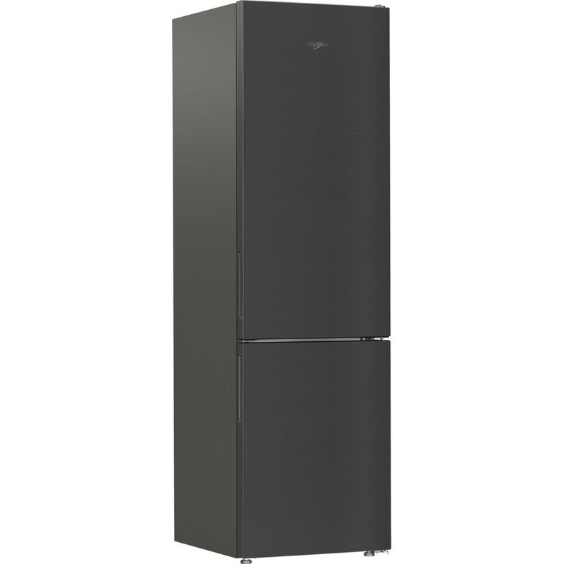 Whirlpool Lodówka z zamrażarką Wolnostojące WPC 93I XBR ARC 764 Manhattan Gray Dwudrzwiow(y)a Frontal