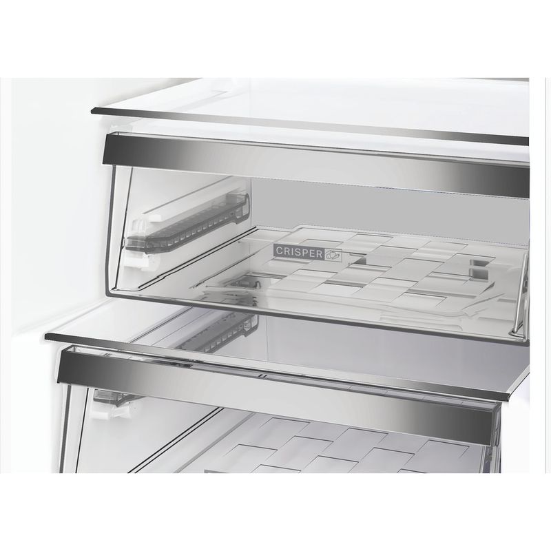 Whirlpool Lodówka z zamrażarką Wolnostojące WPC 93I XBR ARC 764 Manhattan Gray Dwudrzwiow(y)a Drawer