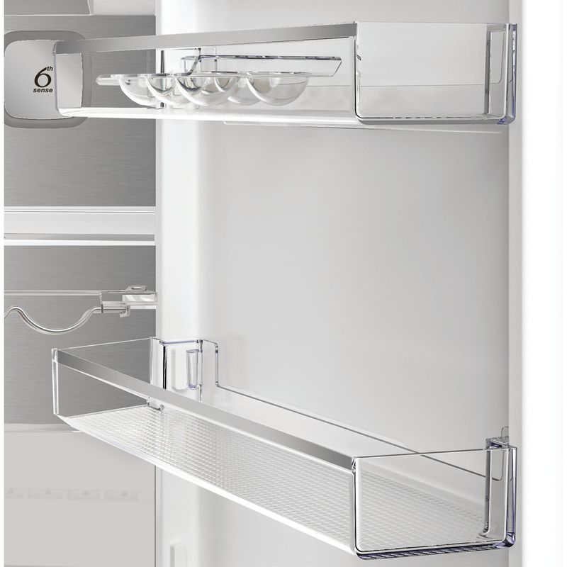 Whirlpool Lodówka z zamrażarką Wolnostojące WPC 94I XBR ARC 764 Manhattan Gray Dwudrzwiow(y)a Drawer