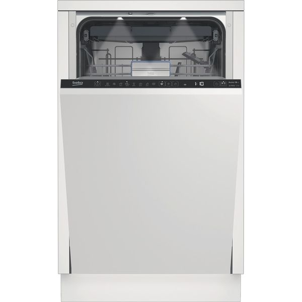Beko Zmywarka Do zabudowy BDIS38040A Zintegrowane C Frontal