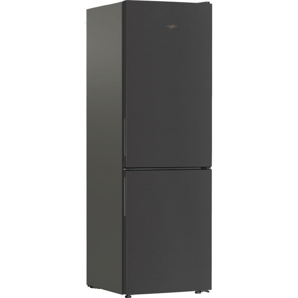 Whirlpool Lodówka z zamrażarką Wolnostojące WPC 83I XBR ARC 764 Manhattan Gray Dwudrzwiow(y)a Perspective