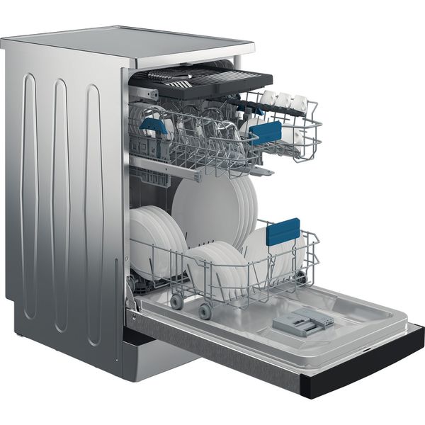 Beko Zmywarka Wolnostojące BDFS26046XQ Wolnostojące C Perspective open