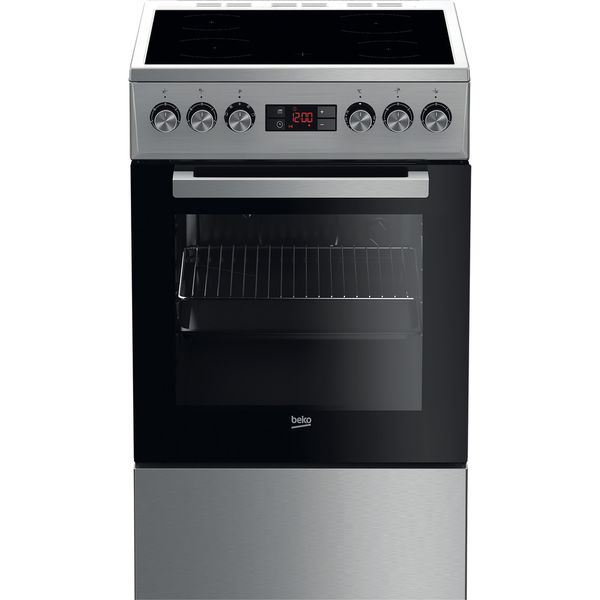 Beko Kuchenka wolnostojąca FSM57300GX Inox Elektryczna Frontal