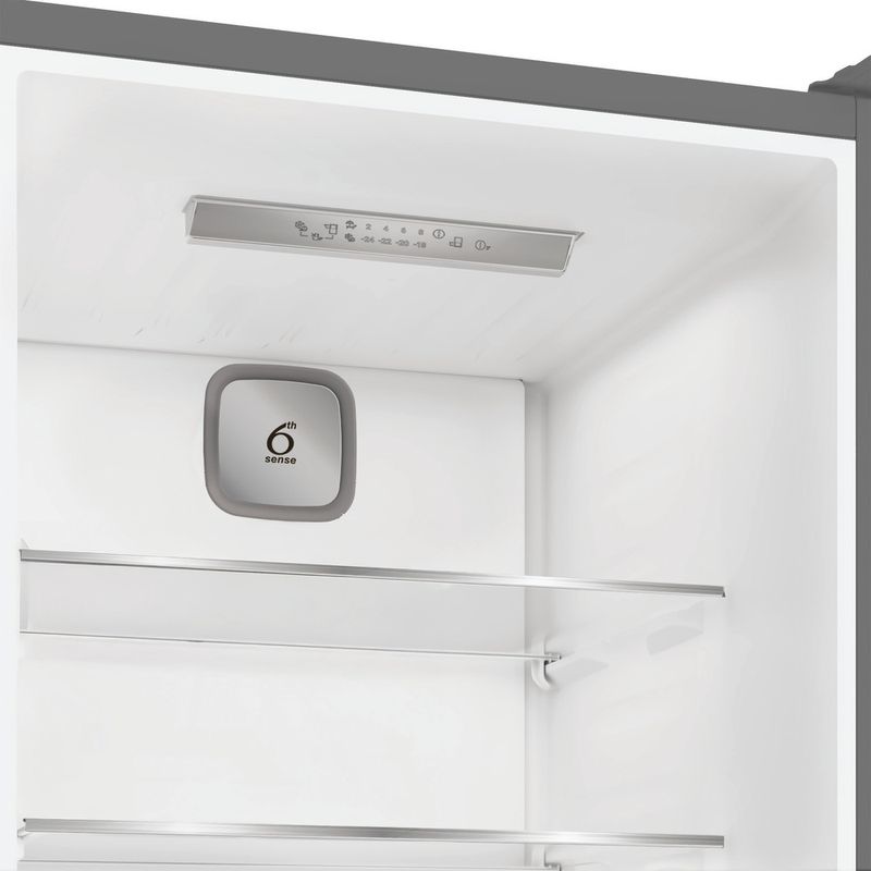 Whirlpool Lodówka z zamrażarką Wolnostojące WPC 94I XP New Silver – ARC 1035 Dwudrzwiow(y)a Control panel
