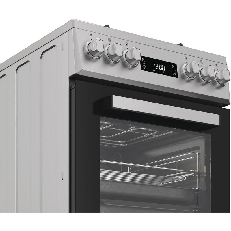 Whirlpool Kuchenka W5G8LMX Inox Gazowy Control panel