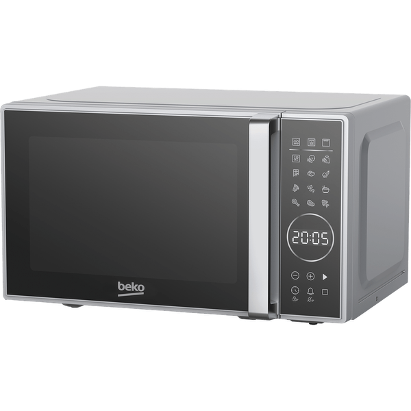 Beko Kuchenka mikrofalowa Wolnostojące MGC20130SB Srebrny Elektroniczne 20 Kuchnia mikrofalowa wolnostojąca 700 Perspective