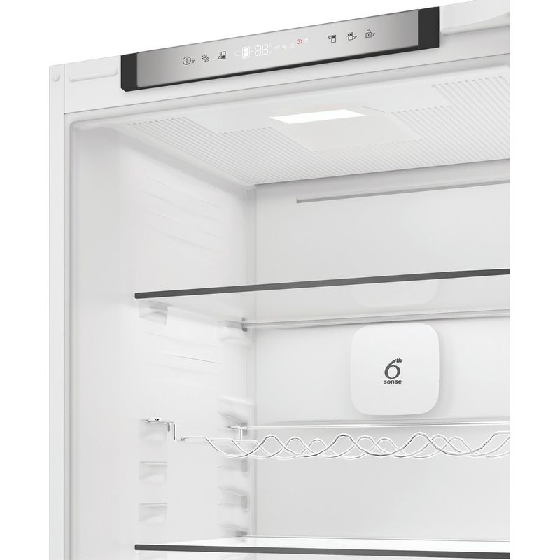Whirlpool Lodówka z zamrażarką Do zabudowy WHK2 5293 B5E Zinc Metal Dwudrzwiow(y)a Control panel