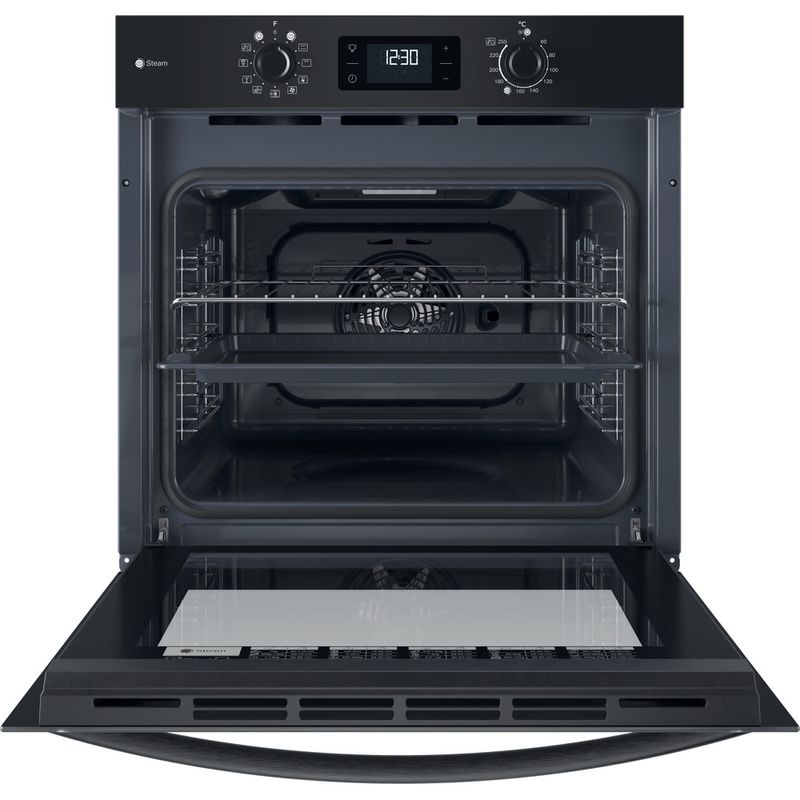 Indesit-Piekarnik-Do-zabudowy-IO-258HS-B-Elektryczny-A--Frontal-open
