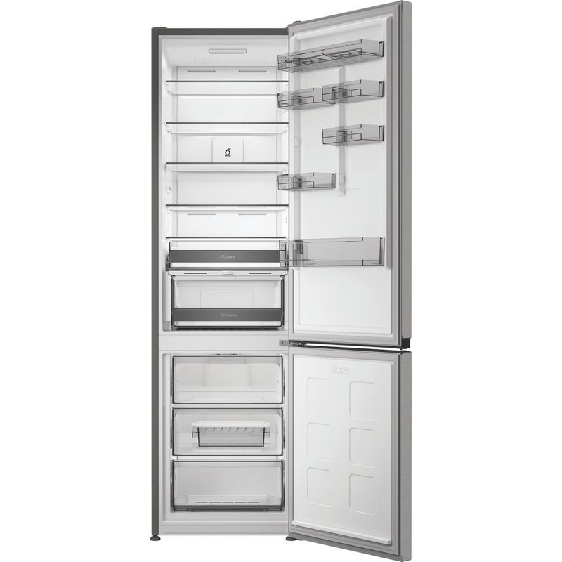 Whirlpool-Lodowka-z-zamrażarką-Wolnostojące-WHK-22412-X5EA-ARC-764-Manhattan-Gray-Dwudrzwiow-y-a-Frontal-open