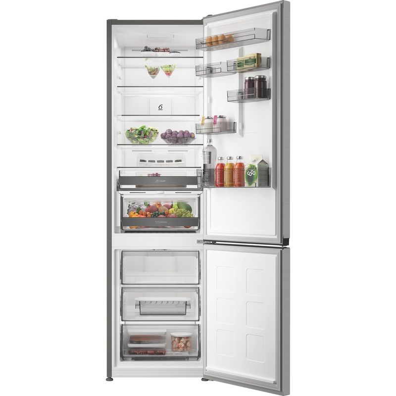 Whirlpool-Lodowka-z-zamrażarką-Wolnostojące-WHK-22412-X5EA-ARC-764-Manhattan-Gray-Dwudrzwiow-y-a-Lifestyle-frontal-open