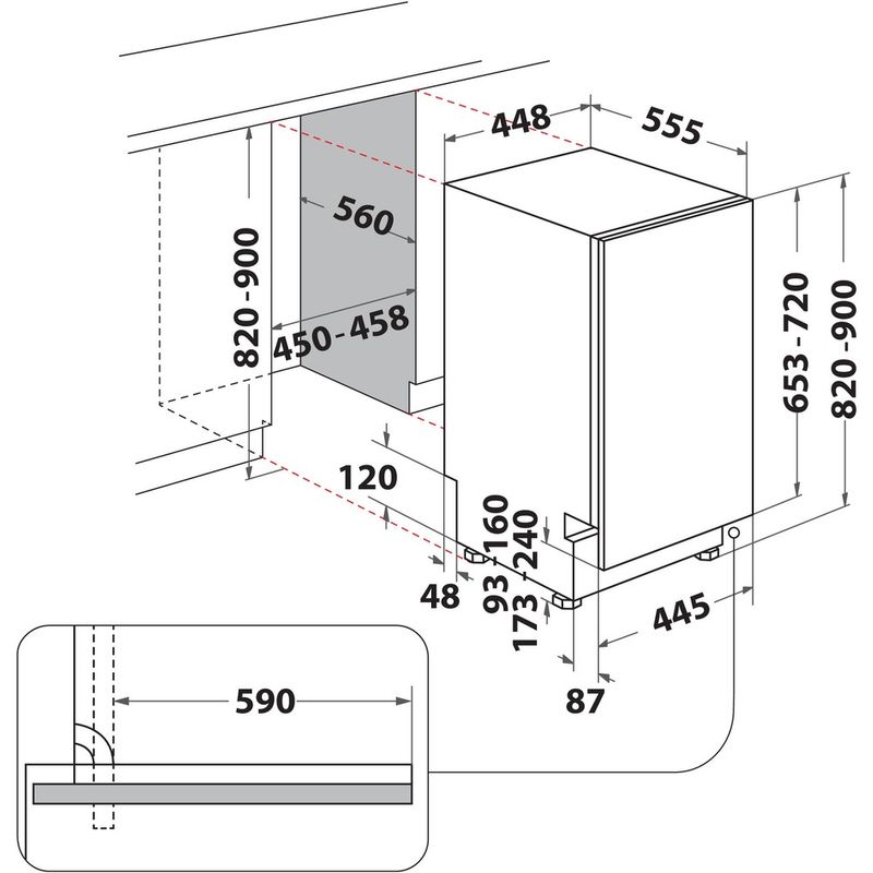 Whirlpool-Zmywarka-Do-zabudowy-W0ID652L-Zintegrowane-B-Technical-drawing