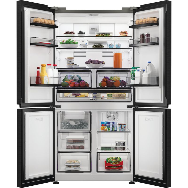 Whirlpool-Side-by-Side-Wolnostojące-WHGF-6534-XK4E-ARC-764-Manhattan-Gray-Lifestyle-frontal-open