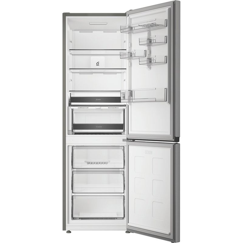 Whirlpool-Lodowka-z-zamrażarką-Wolnostojące-WHK-22372-X5EA1-ARC-764-Manhattan-Gray-Dwudrzwiow-y-a-Frontal-open