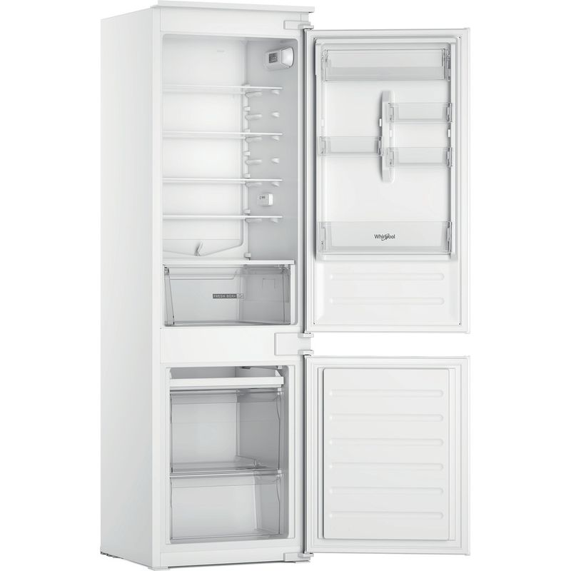 Whirlpool-Lodowka-z-zamrażarką-Do-zabudowy-WHC18D071A1-Biel-Dwudrzwiow-y-a-Frontal