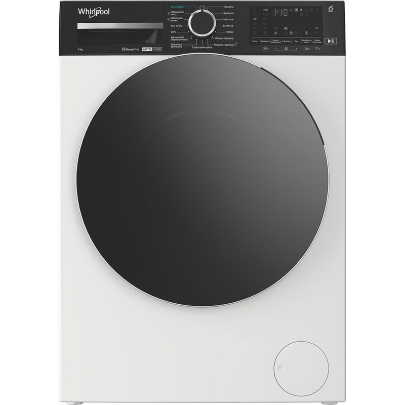 Whirlpool-Pralka-Wolnostojące-WPM-911W-ADS-PL-Biel-A-Frontal