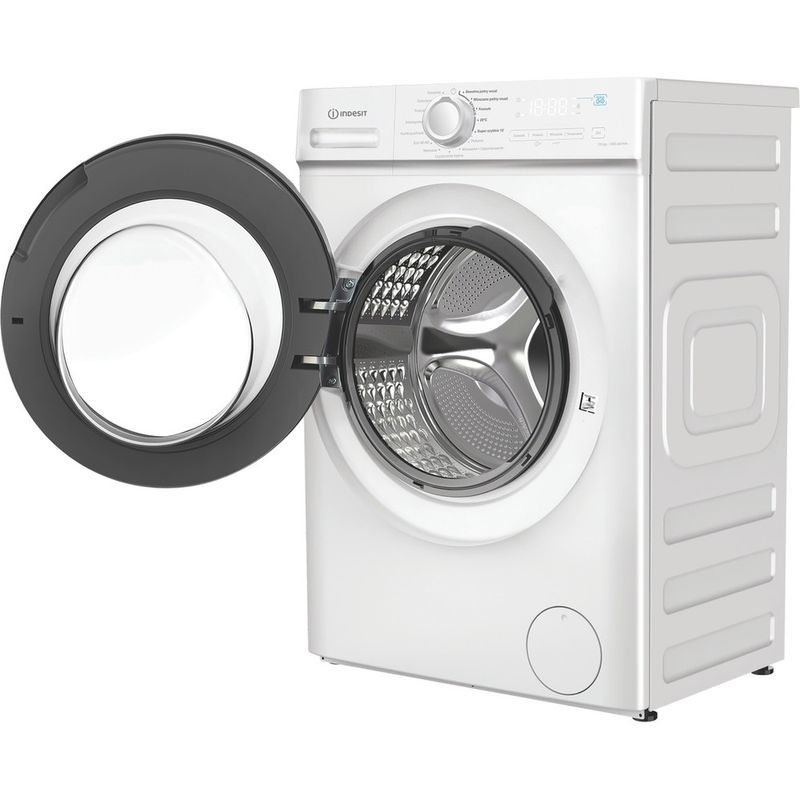 Indesit-Pralkosuszarka-Wolnostojące-MXWD-7514B-PL-Biel-Ładowany-od-frontu-Perspective-open