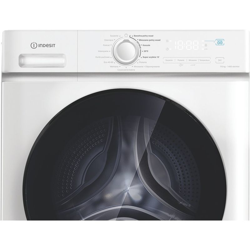 Indesit-Pralkosuszarka-Wolnostojące-MXWD-7514B-PL-Biel-Ładowany-od-frontu-Control-panel