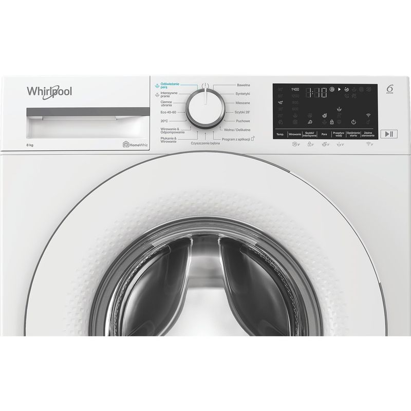 Whirlpool-Pralka-Wolnostojące-WAM-87W-PL-Biel-Ładowany-od-frontu-A-Control-panel