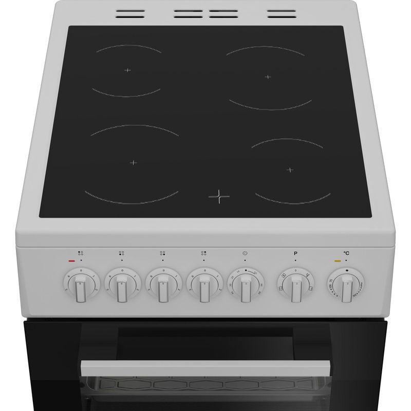 Indesit-Kuchenka-IS5V5GSW-P-Biel-Elektryczny-Frontal-top-down