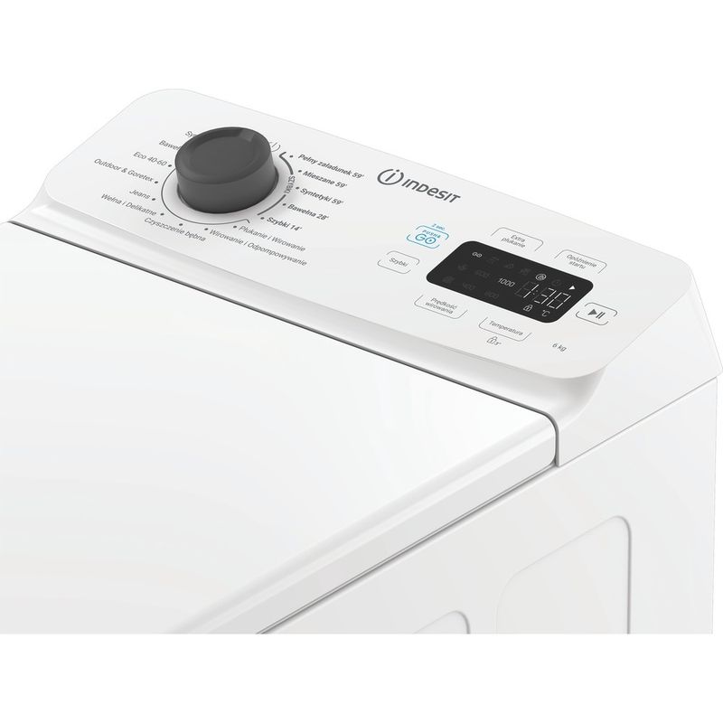Indesit-Pralka-Wolnostojące-TI612EGPGPL-Biel-Ładowana-od-gory-B-Lifestyle-control-panel
