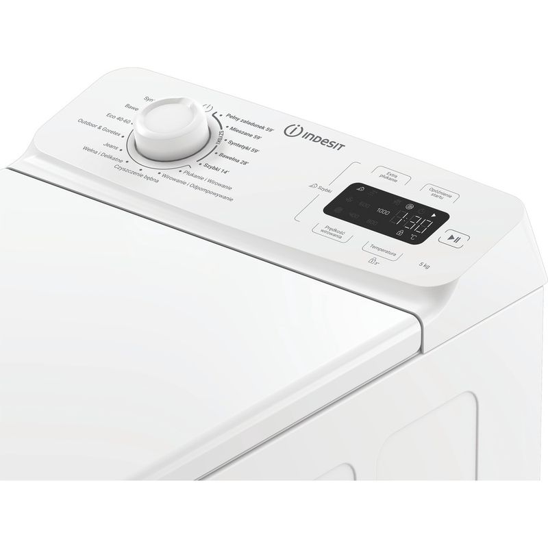 Indesit-Pralka-Wolnostojące-TI512EMTPL-Biel-Ładowana-od-gory-B-Lifestyle-control-panel