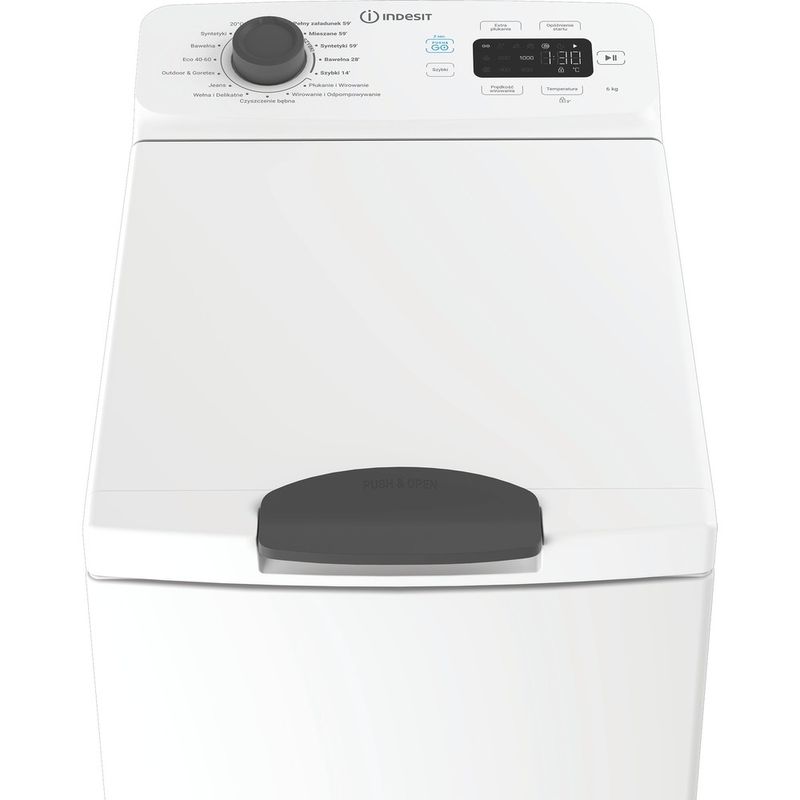 Indesit-Pralka-Wolnostojące-TI612EGPGPL-Biel-Ładowana-od-gory-B-Control-panel