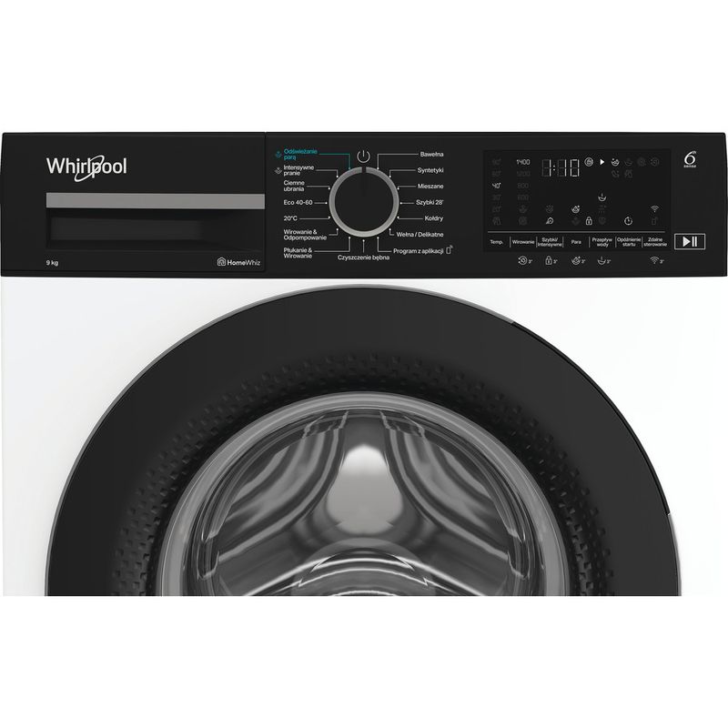 Whirlpool Pralka Wolnostojące WAM 99 WBB PL Biel Ładowany od frontu A Control panel