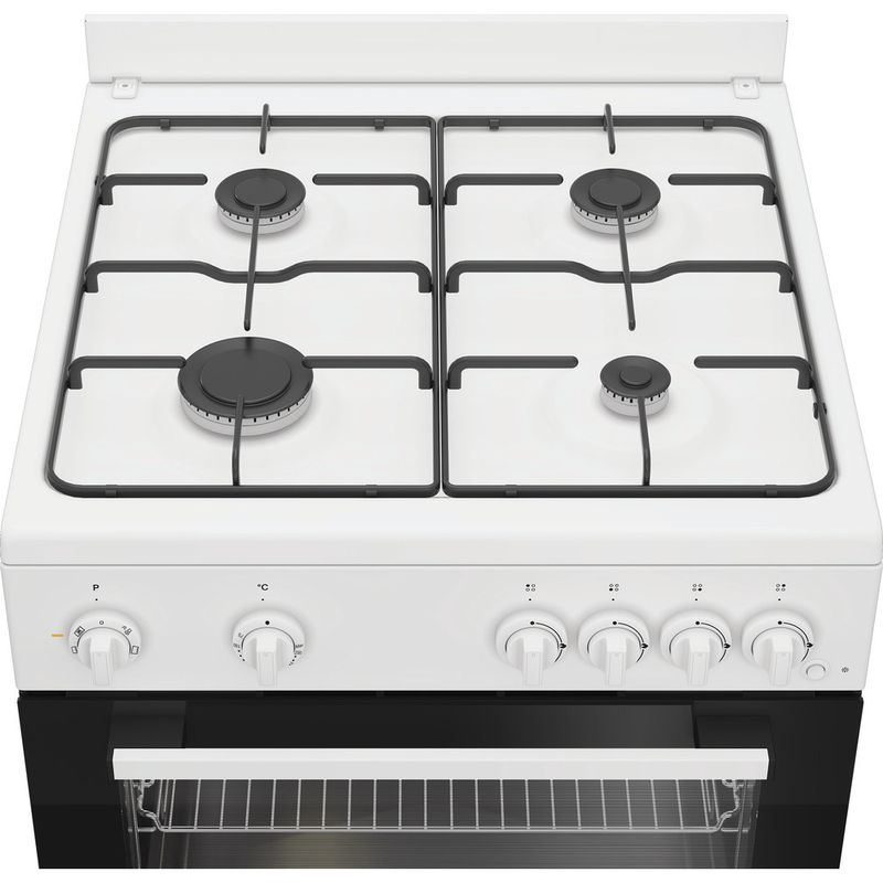 Indesit-Kuchenka-I6G5KCW-Biel-Gazowy-Heating-element