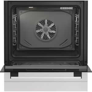 Indesit-Kuchenka-I6G5KCW-Biel-Gazowy-Frontal-open