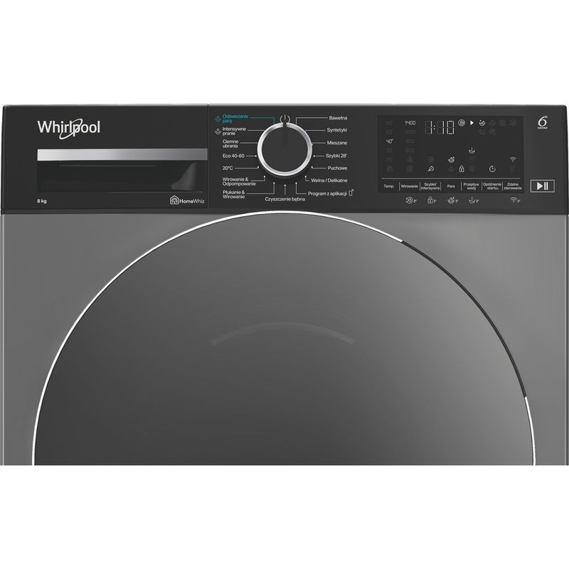 Whirlpool-Pralka-Wolnostojące-WAM-874SKBC-PL-Gray-Ładowany-od-frontu-A-Control-panel